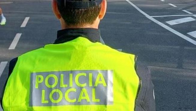 Un agente de la Policía Local de Zaragoza