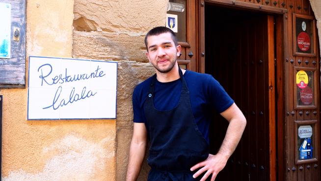 Bruno Fernández, en la puerta de Lalola