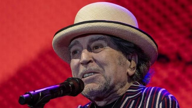 Joaquín Sabina, en su reciente concierto en Úbeda.