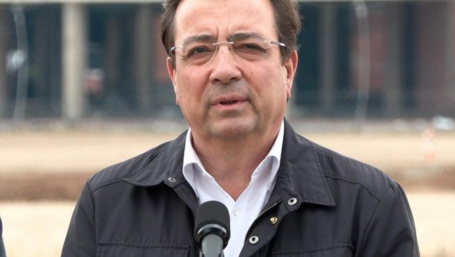 El presidente de la Junta y candidato del PSOE a la reelección, Guillermo Fernández Vara.