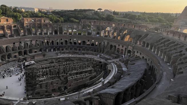 El Coliseo romano inaugura un ascensor para llevar a los visitantes a sus alturas