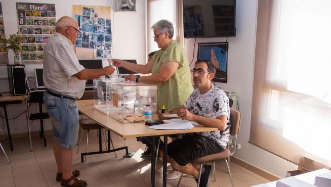 Votaciones en Ricla.