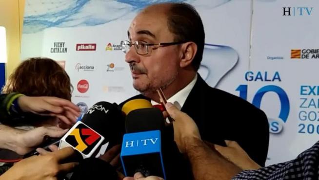 Lambán anuncia un proyecto para convertir el Ebro en un eje de desarrollo en torno al agua