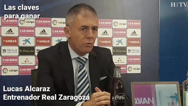 Lucas Alcaraz: "Es un privilegio entrenar al Real Zaragoza"