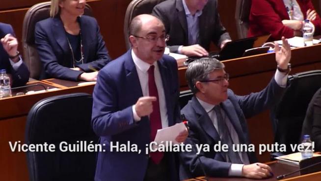 Tensa sesión de control en las Cortes de Aragón este viernes
