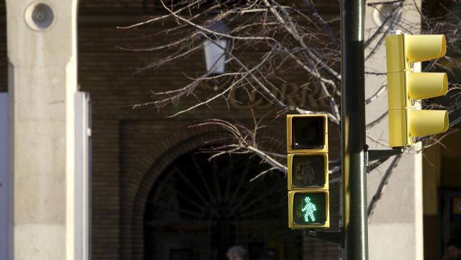 En Zaragoza se han instalado semáforos acústicos hasta en 60 pasos de peatones.