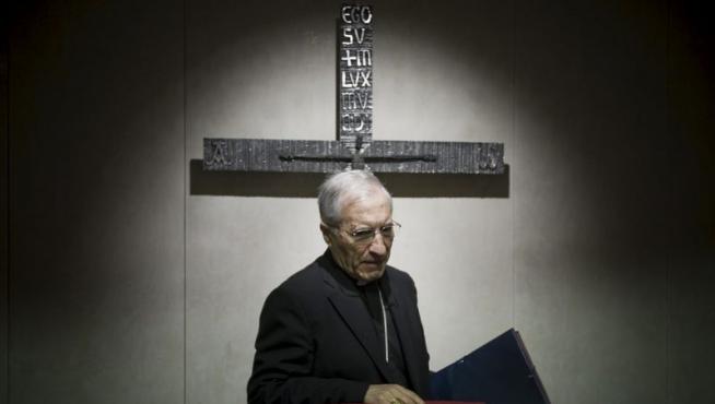 El presidente de la Conferencia Episcopal Española, Antonio María Rouco Varela