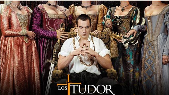 Imagen promocional de la serie 'Los Tudor'