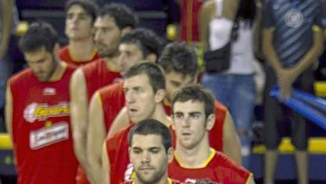 La selección española de baloncesto.