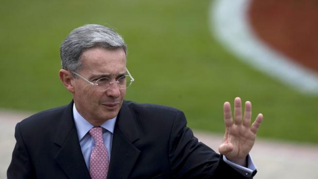 El presidente colombiano, Álvaro Uribe
