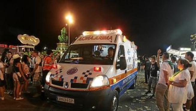 Protección Civil lleva ya 16 atenciones en el recinto ferial.