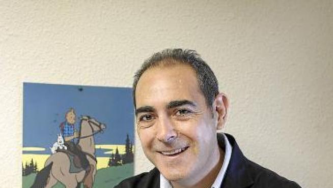 Alejandro, investigador y 'tintinólogo' reconocido.