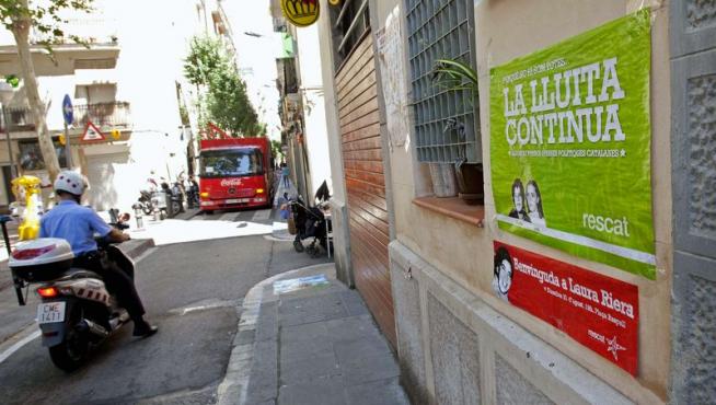 Cartel anunciando el homenaje