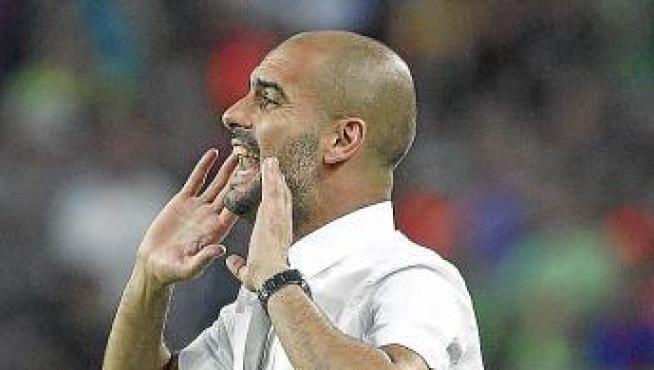 Pep Guardiola, el pasado sábado en el Camp Nou.