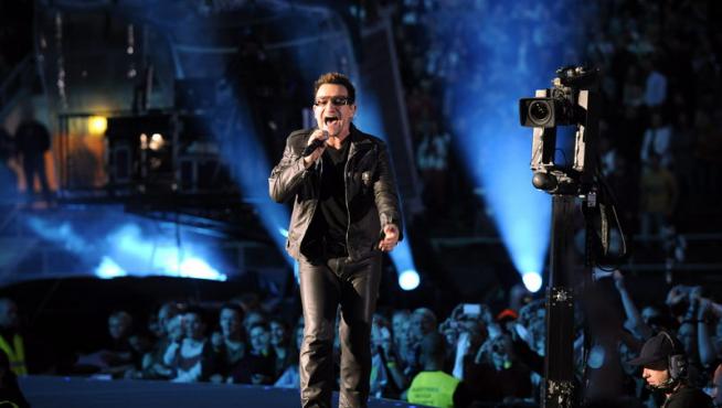 Bono, en un concierto de U2.
