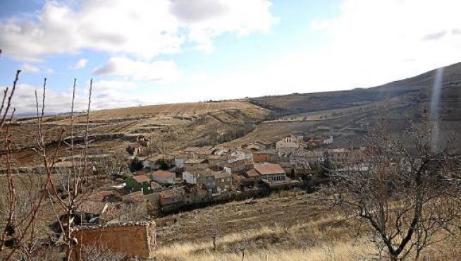 Una vista de Balconchán, en la comarca de Campo de Daroca.