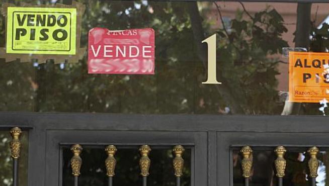 Cada vez son más las viviendas que se ponen a la venta en Aragón.