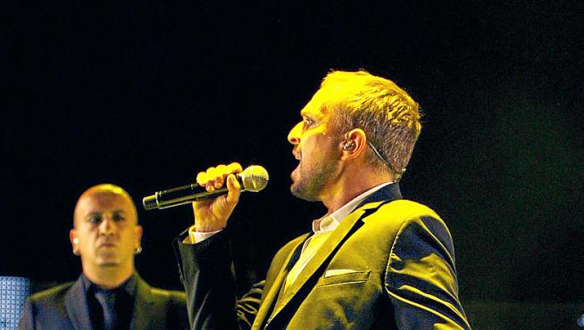 Bosé, en un concierto en Madrid el pasado septiembre