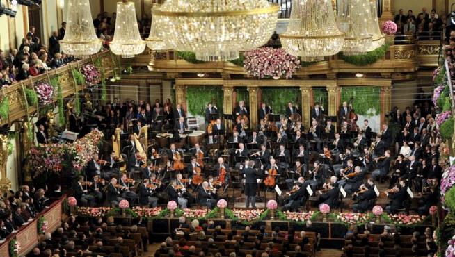 Tradicional concierto de Año Nuevo en Viena
