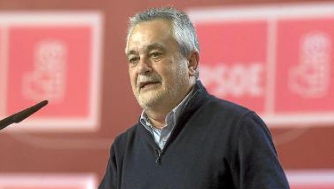Griñan, durante un acto del PSOE en Sevilla.