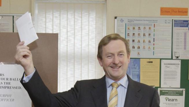 Enda Kenny, primer ministro irlandés.