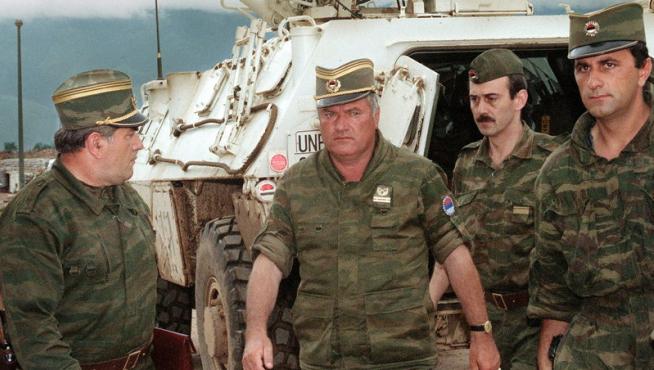 Imagen de archivo del criminal de guerra, arrestado este jueves, Ratko Mladic