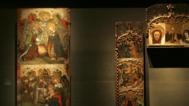 Imagen de archivo de bienes de la diócesis Barbastro-Monzón, expuestos en el Museo de Lérida