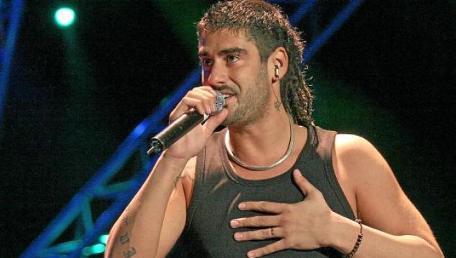 Foto de archivo de un concierto ofrecido por el cantante Melendi, que actuará en el festival.
