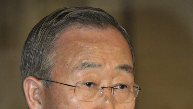 El secretario general de Naciones Unidas, Ban Ki-Moon, en una imagen de este jueves