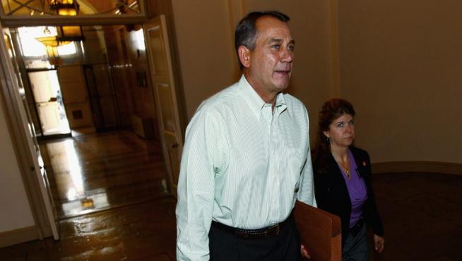 El líder de la Cámara de los Representantes, John Boehner