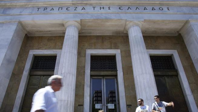 Imagen del Banco Central griego
