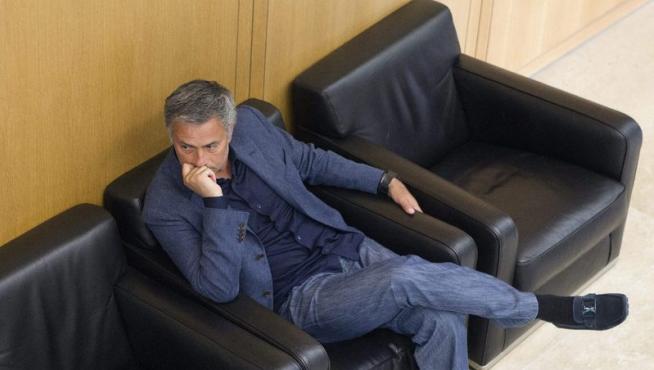 El técnico del Madrid, Mourinho.