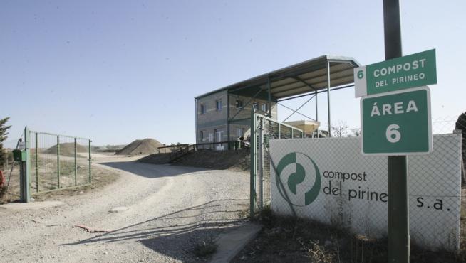 La empresa Compost del Pirineo tiene paralizada la actividad desde hace algo más de 2 meses.