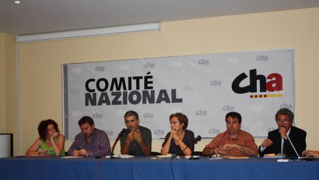 Comité Nazional de Cha, durante la reunión