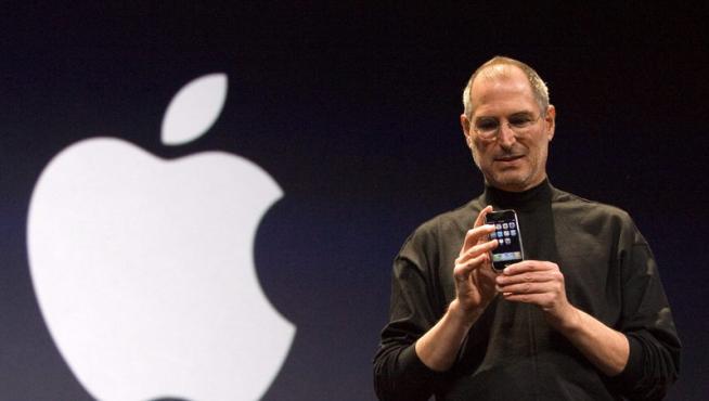 Steve Jobs durante una presentación