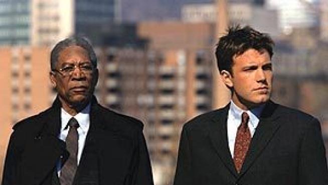 Un fotograma de la película coprotagonizada por Morgan Freeman.