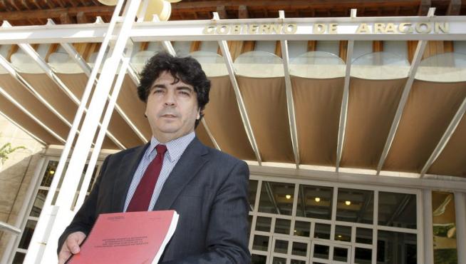 El consejero de Hacienda y Administración Pública del Gobierno de Aragón, Mario Garcés