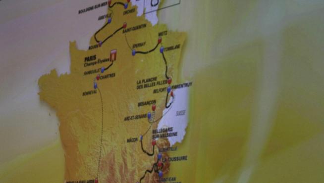 Presentación del recorrido del Tour 2012