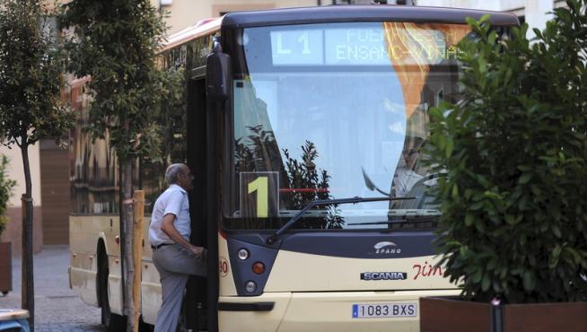 El bus urbano de Teruel