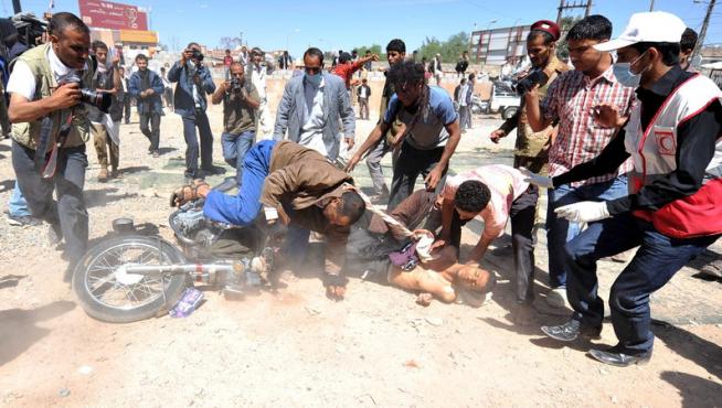 Heridos en los altercados de la mañana en Saná