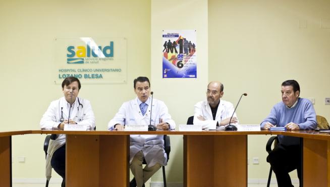 Neurólogos del hospital Clínico de Zaragoza explican los riesgos del ictus