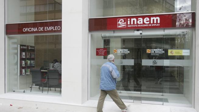 Imagen de archivo de una oficina del INAEM en Huesca