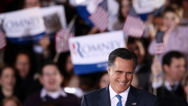 Mitt Romney, en el supermartes americano