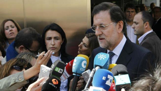 Visita de Rajoy al Rey
