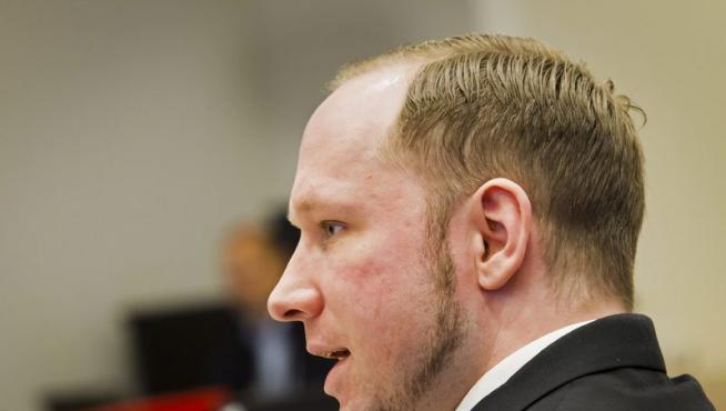 Breivik en el juicio