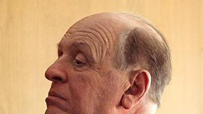 Antonhy Hopkins maquillado como Alfred Hitchcock