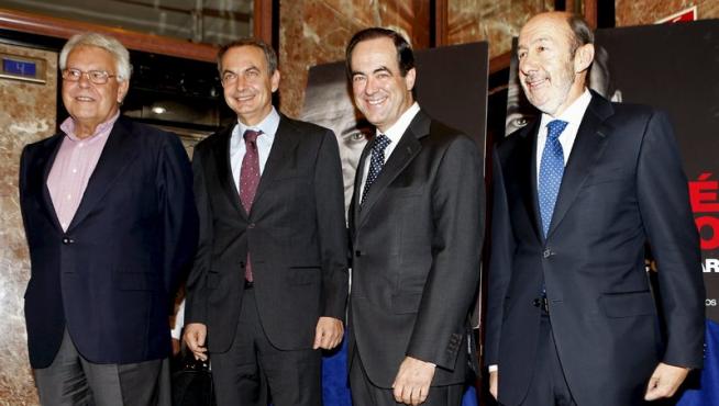 Gonzalez, Zapatero, Bono y Rubalcaba