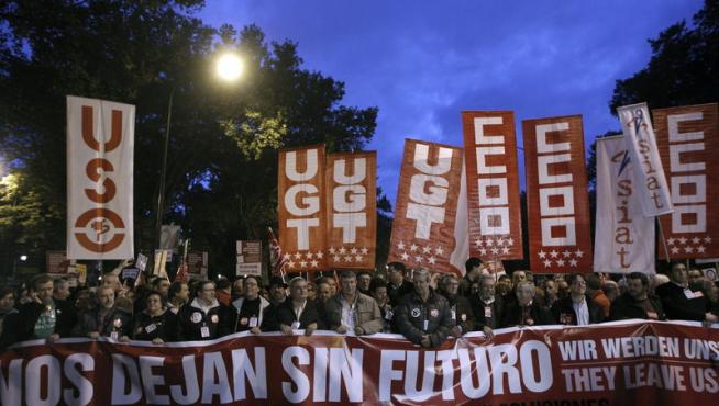 Manifestación en Madrid