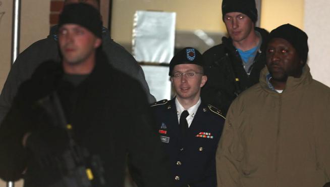 Bradley Manning en una imagen de este martes