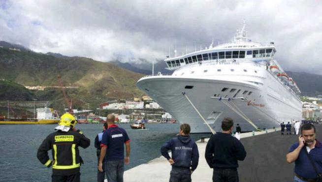 Crucero Thomson Majesty en La Palma